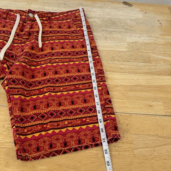 Altamont 2013 Exhiled Short Grunge Cotton Vintage Skater Tribal Drawstring Sz 33 - Picture 10 of 16